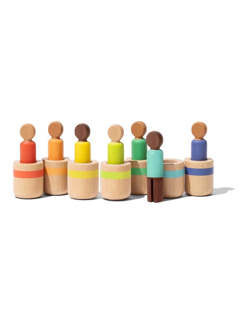 Lovevery Post & Peg People Toy